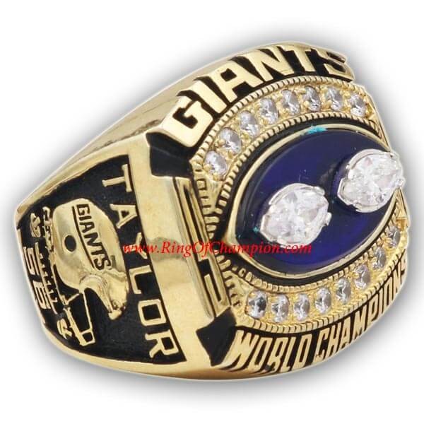 NFL 1990 New York Giants Super Bowl XXV World Championship Ring, Replica New York Giants Ring