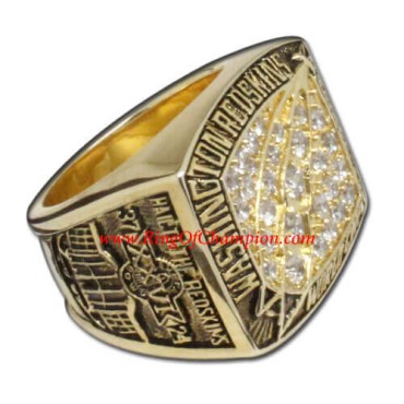 NFL 1991 Washington Redskins Super Bowl XXVI World Championship Ring, Replica Washington Redskins Ring
