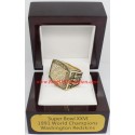 NFL 1991 Washington Redskins Super Bowl XXVI World Championship Ring, Replica Washington Redskins Ring