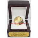 NFL 1991 Washington Redskins Super Bowl XXVI World Championship Ring, Replica Washington Redskins Ring