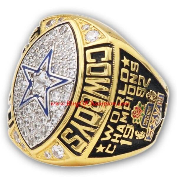 NFL 1992 Dallas Cowboys Super Bowl XXVII World Championship Ring, Replica Dallas Cowboys Ring