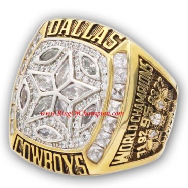 NFL 1995 Dallas Cowboys Super Bowl XXX World Championship Ring, Replica Dallas Cowboys Ring NFL 1995 Dallas Cowboys Super Bowl XXX World Championship Ring, Replica Dallas Cowboys Ring