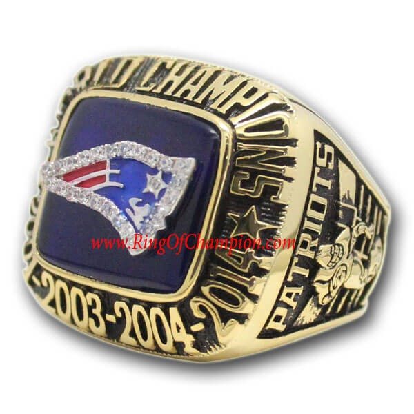 NFL 2014 - 2015 New England Patriots Super Bowl World Championship Fan Ring