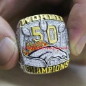 NFL 2015 Denver Broncos Super Bowl 50 World Championship Ring, Custom Denver Broncos Champions Ring