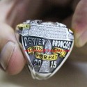 NFL 2015 Denver Broncos Super Bowl 50 World Championship Ring, Custom Denver Broncos Champions Ring