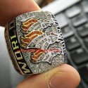 NFL 2015 Denver Broncos Super Bowl 50 World Championship FAN Ring, Custom Denver Broncos Champions Ring