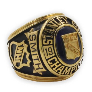 NHL 1940 New York Rangers Stanley Cup Championship Ring, Custom New York Rangers Champions Ring