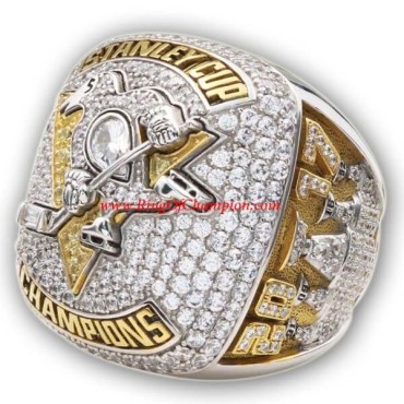 NHL 2017 Pittsburgh Penguins Men's Hockey Stanley Cup Championship Ring