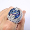 NHL 2021 Tampa Bay Lightning Men's Hockey Stanley Cup Championship Ring Stone Version