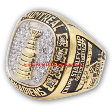 NHL 1965 Montreal Canadiens Stanley Cup Championship Ring, Custom Montreal Canadiens Champions Ring NHL 1965 Montreal Canadiens Stanley Cup Championship Ring, Custom Montreal Canadiens Champions Ring