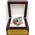 NHL 1972 Boston Bruins Stanley Cup Championship Ring, Custom Boston Bruins Champions Ring
