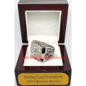 NHL 1972 Boston Bruins Stanley Cup Championship Ring, Custom Boston Bruins Champions Ring