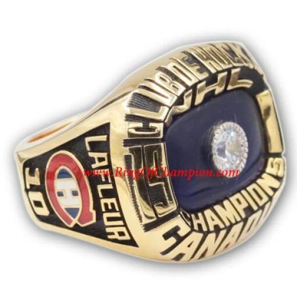 NHL 1976 Montreal Canadiens Men's Hockey Stanley Cup Championship Ring, Custom Montreal Canadiens Champions Ring