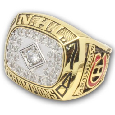 NHL 1978 Montreal Canadiens Stanley Cup Championship Ring, Custom Montreal Canadiens Champions Ring