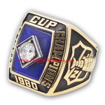 NHL 1980 New York Islanders Stanley Cup Championship Ring, Custom New York Islanders Champions Ring NHL 1980 New York Islanders Stanley Cup Championship Ring, Custom New York Islanders Champions Ring