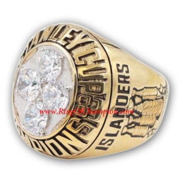NHL 1983 New York Islanders Stanley Cup Championship Ring, Custom New York Islanders Champions Ring NHL 1983 New York Islanders Stanley Cup Championship Ring, Custom New York Islanders Champions Ring