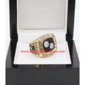NHL 1992 Pittsburgh Penguins Stanley Cup Championship Ring, Custom Pittsburgh Penguins Champions Ring