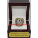 NHL 1995 New Jersey Devils Stanley Cup Championship Ring, Custom New Jersey Devils Champions Ring