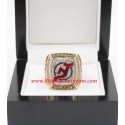 NHL 2003 New Jersey Devils Stanley Cup Championship Ring, Custom New Jersey Devils Champions Ring