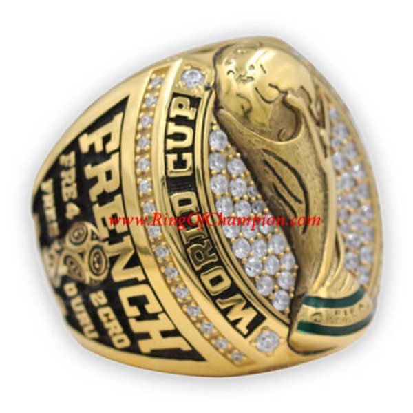 FIFA 2018 World Cup France Men's Football Russia 21st World Cup Championship Ring